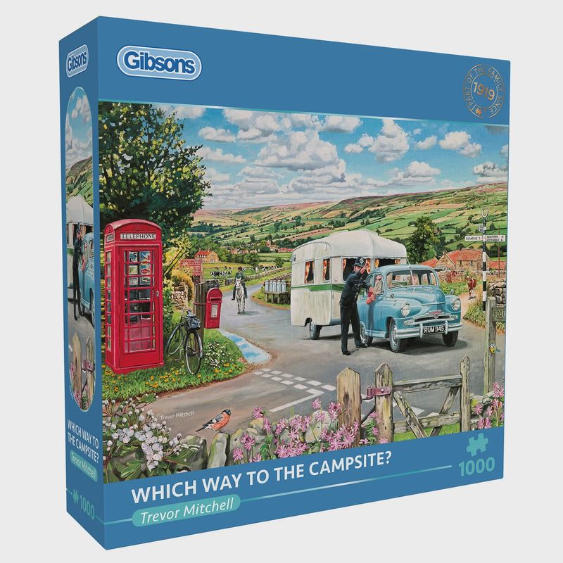 GIBG6441 Puzzle - 1000 pcs - Which Way to the Campsite? (EN)