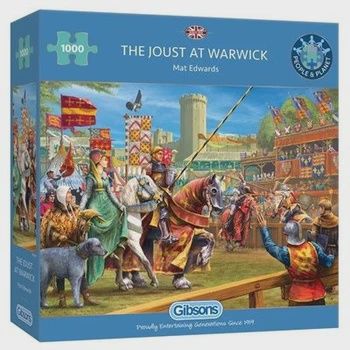 GIBG6369 Puzzle - 1000 pcs - The Joust at Warwick (EN)