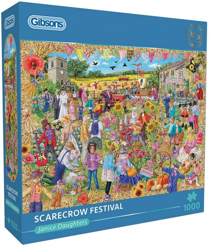 GIBG6422 Puzzle - 1000 pcs - Scarecrow Festival (EN)