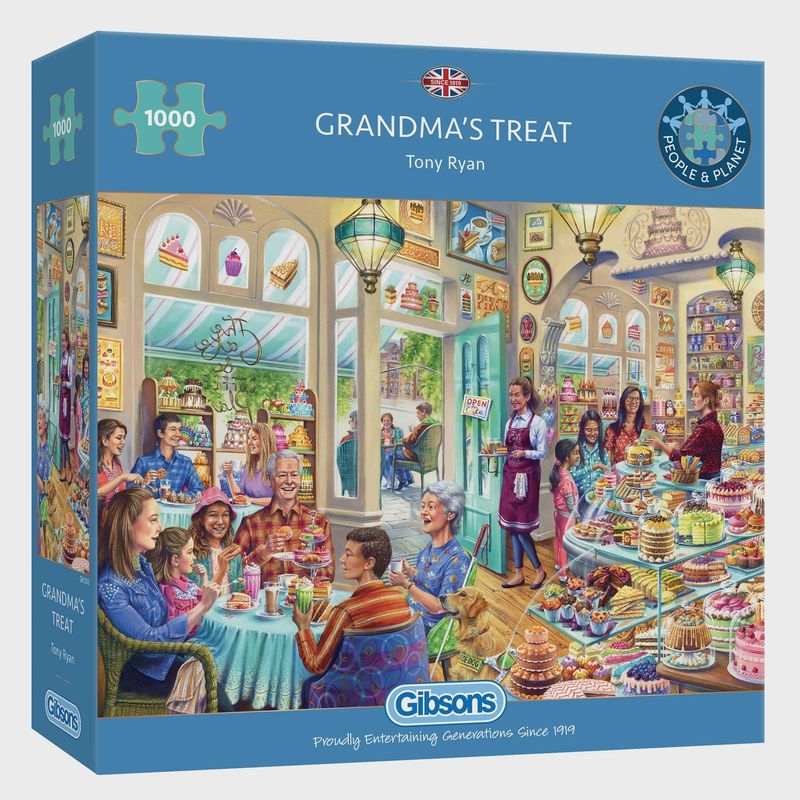 GIBG6363 Puzzle - 1000 pcs - Grandma&#39;s Treat (EN)