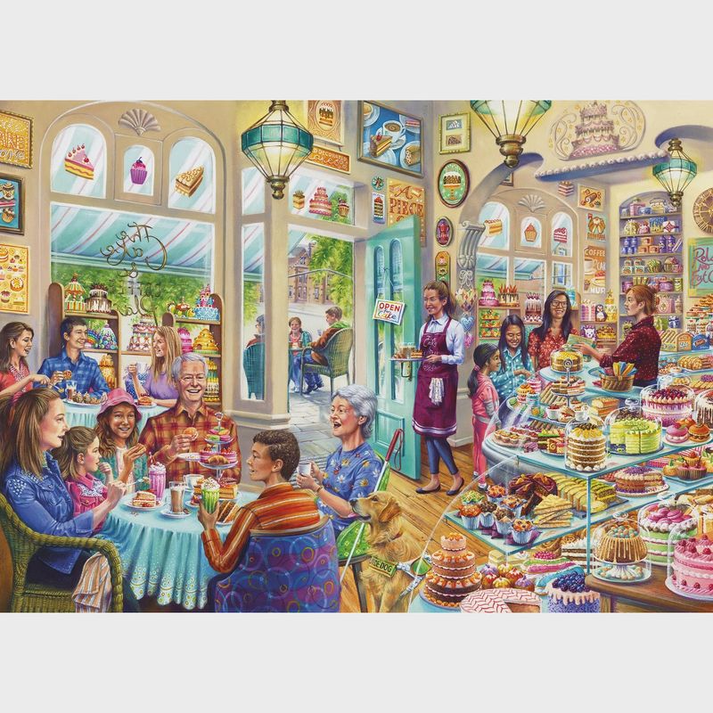 GIBG6363 Puzzle - 1000 pcs - Grandma's Treat (EN)