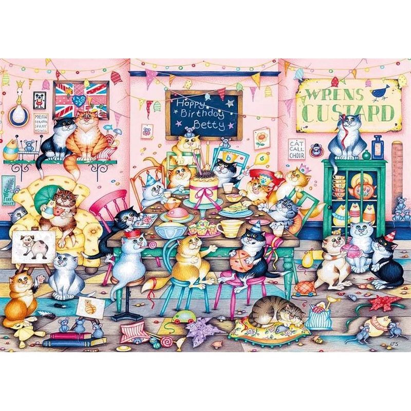 GIBG6403 Puzzle - 1000 pcs - Betty's Birthday (EN)