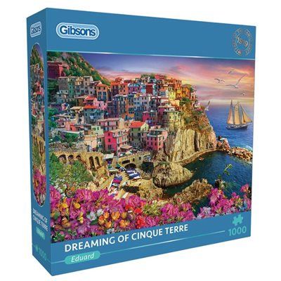 GIBG6383 Puzzle - 1000 pcs - Dreaming of Cinque Terre (EN)
