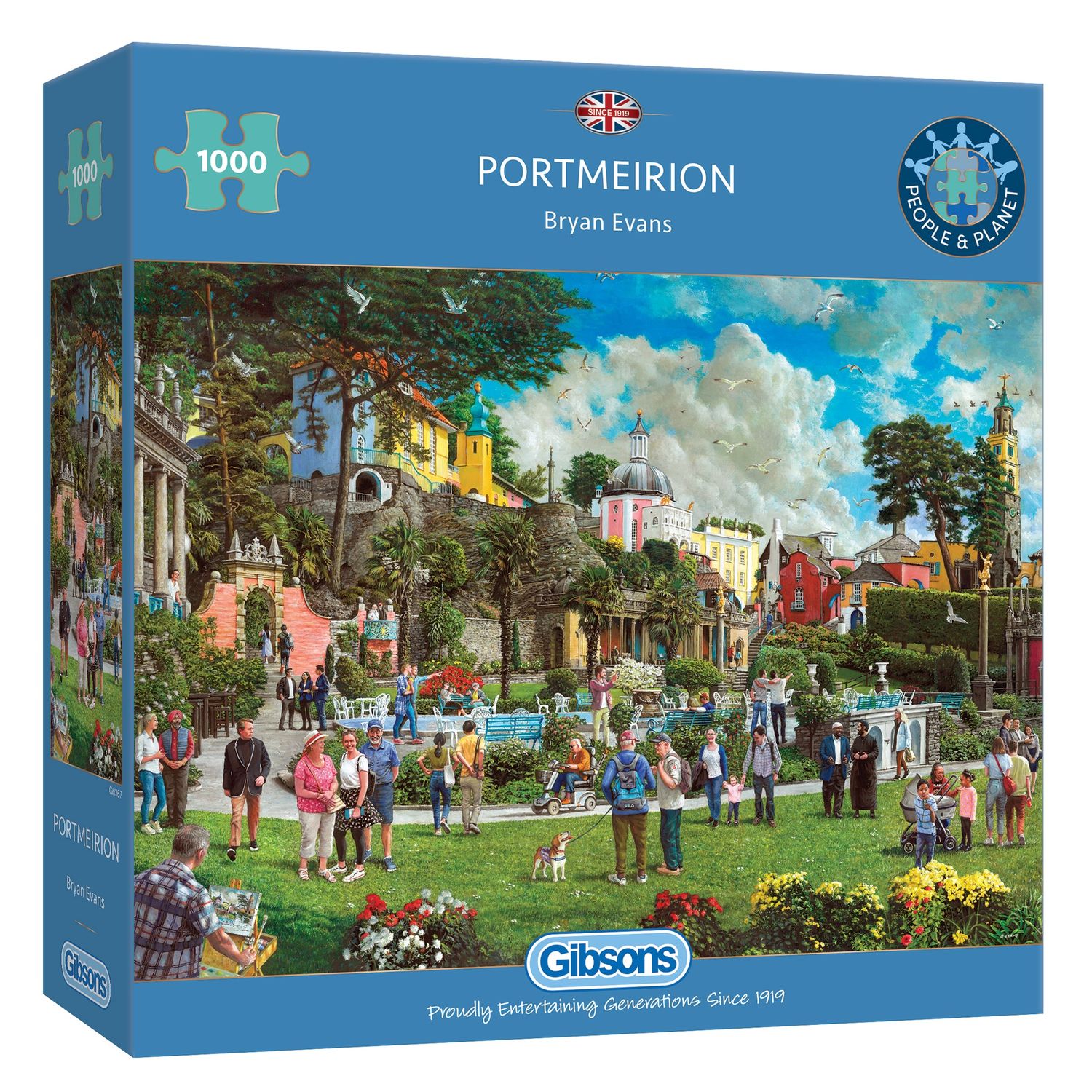 GIBG6367 Puzzle - 1000 pcs - Portmeirion (EN)