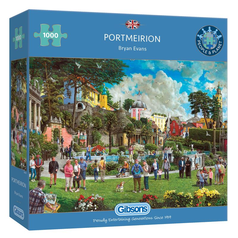 GIBG6367 Puzzle - 1000 pcs - Portmeirion (EN)
