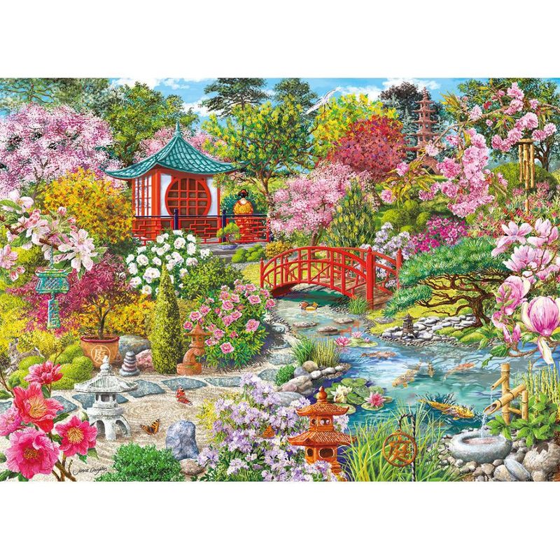 GIBG6430 Puzzle - 1000 pcs - The Japanese Garden (EN)