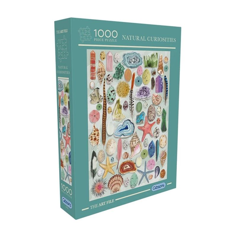 GIBG7220 Puzzle - 1000 pcs - The Art File: Natural Curiosities (EN)