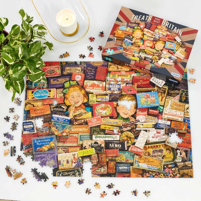 GIBG7126 Puzzle - 1000 pcs - Treats That Built Britain (EN)