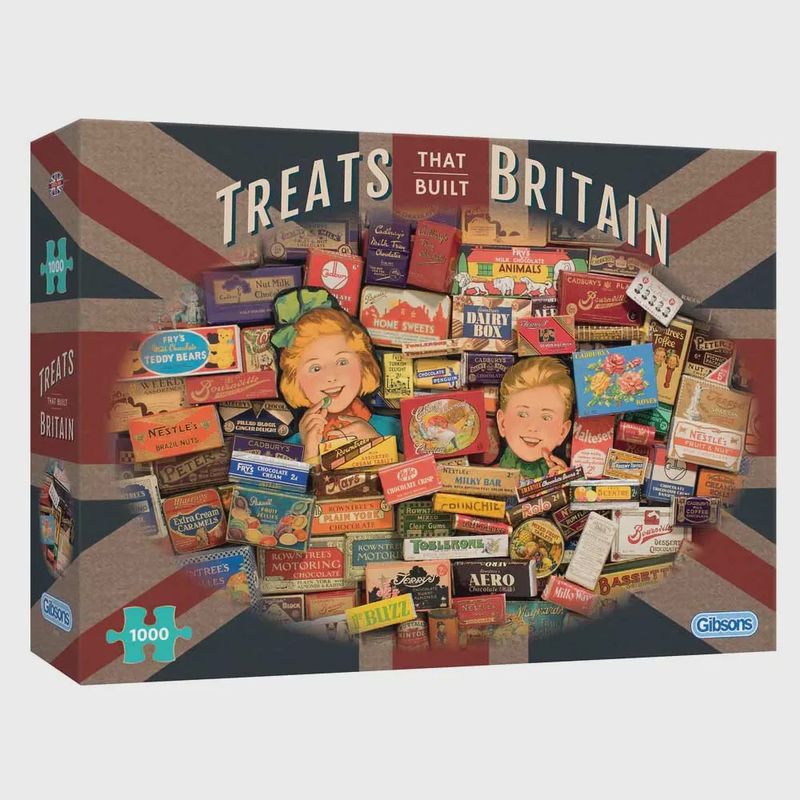 GIBG7126 Puzzle - 1000 pcs - Treats That Built Britain (EN)