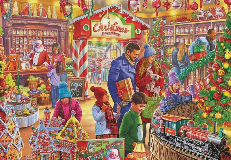 GIBG2730 Puzzle - 250 XL pcs - Santa's Sweetshop (EN)