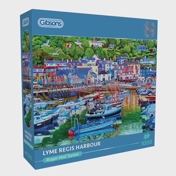GIBG6392 Puzzle - 1000 pcs - Lyme Regis Harbour (EN)