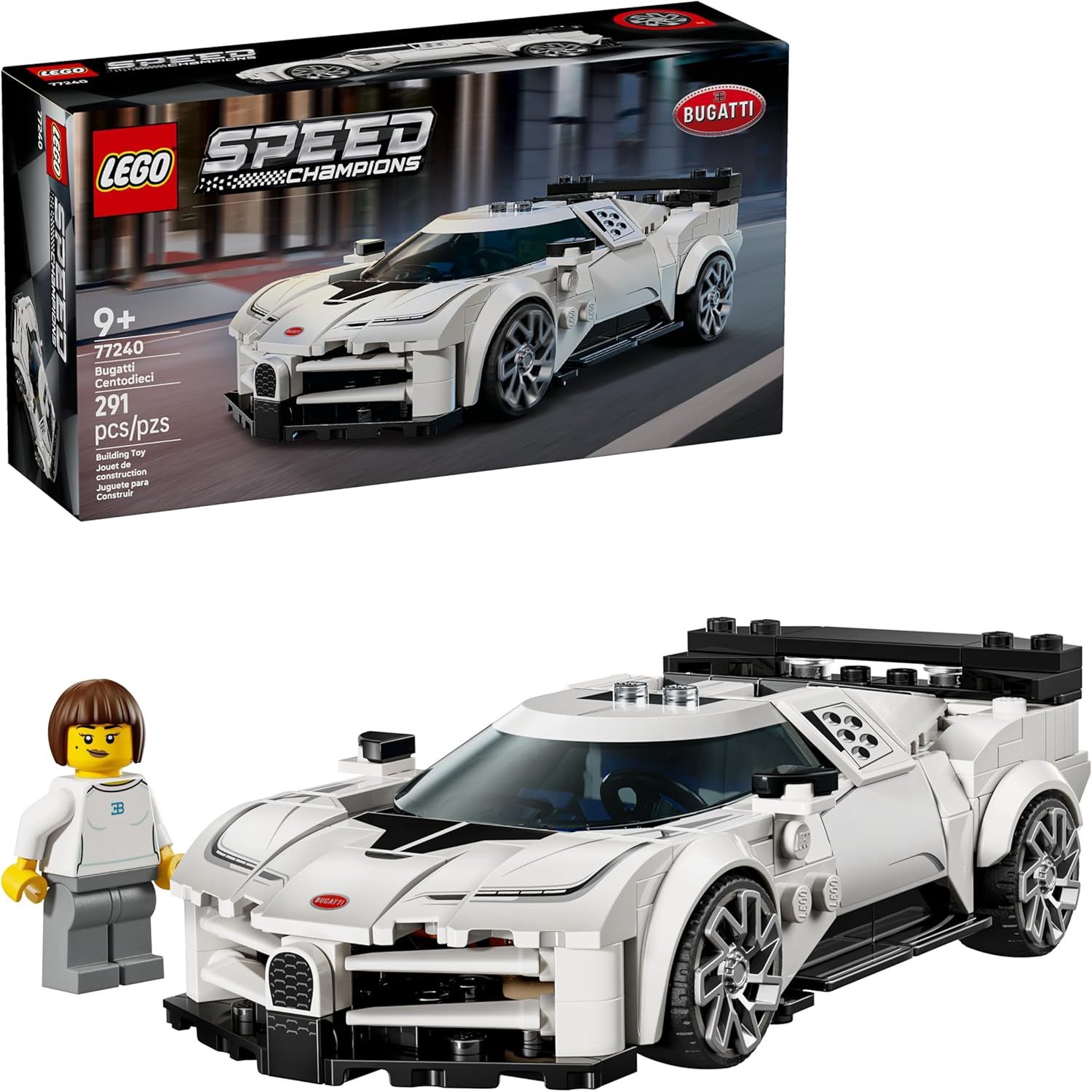77240 Bugatti Centodieci Hyper Sports Car CS PK 3