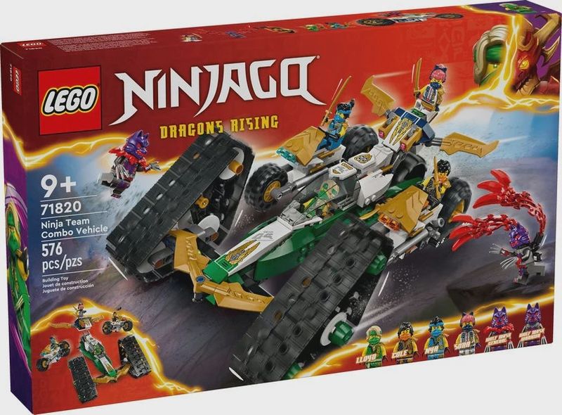 71820 Ninja Team Combo Vehicle CS PK 3