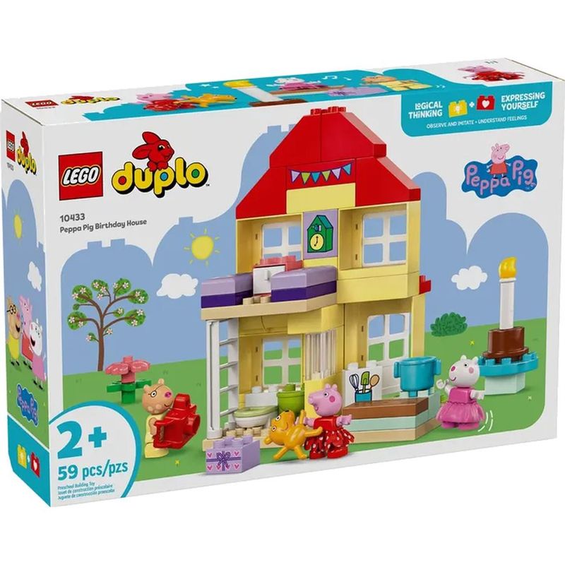 10433 Peppa Pig Birthday House CS PK 2