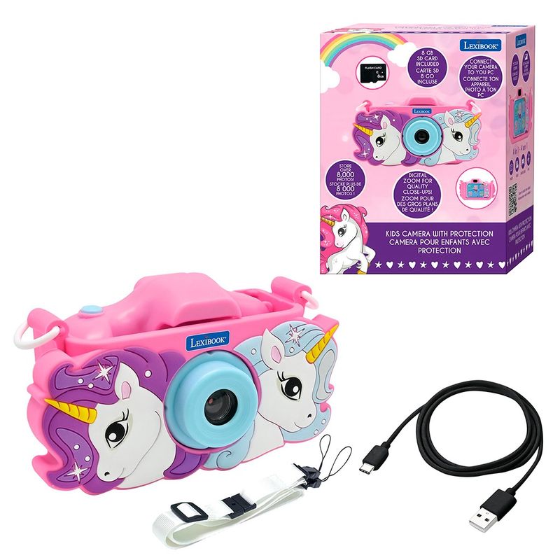 247DJ078UNI Lexibook - Kids camera - Unicorn