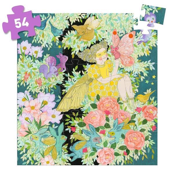 DJ07292 Silhouette Puzzle / Flora's Tree / 54 pcs