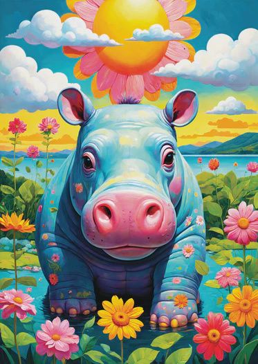 E-2152 Sunny Hippo