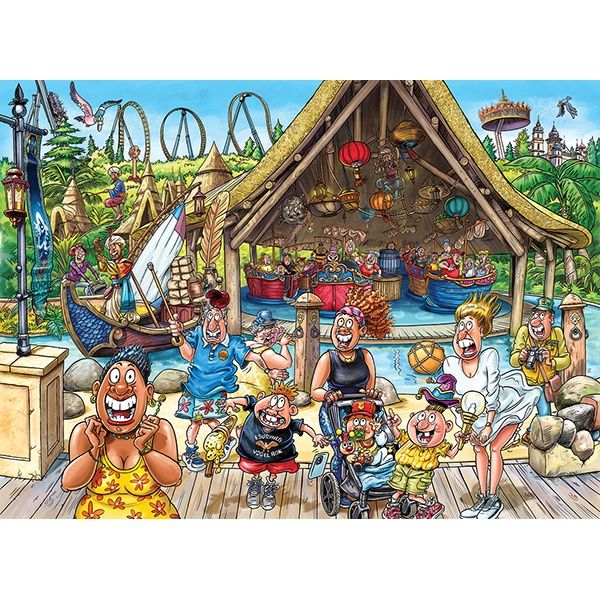 70-00508 1000pc, Wasgij Efteling