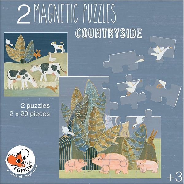 6-630705 Magnetic puzzle Countryside