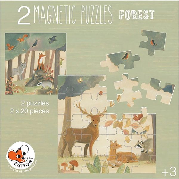 6-630706 Magnetic puzzle Forest