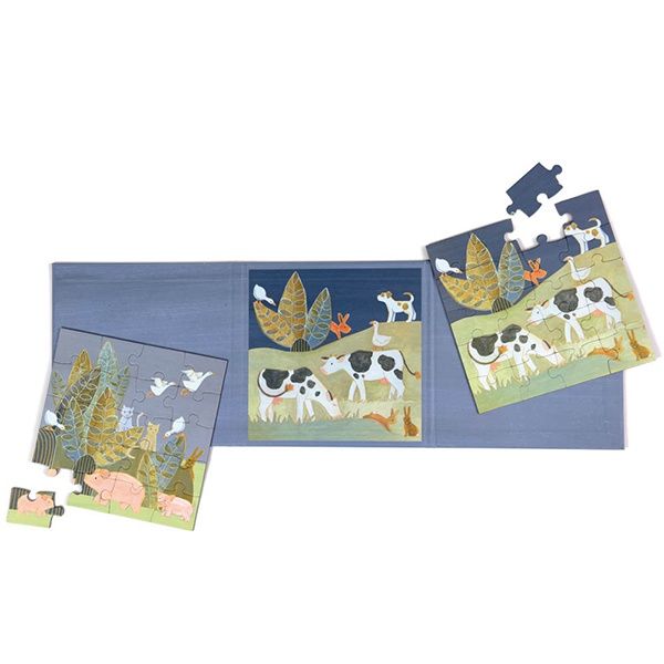 6-630705 Magnetic puzzle Countryside