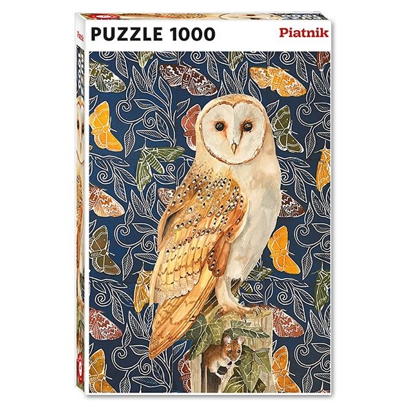 80-05592 1000 pcs, Celia Lewis - Barn owl with mouse