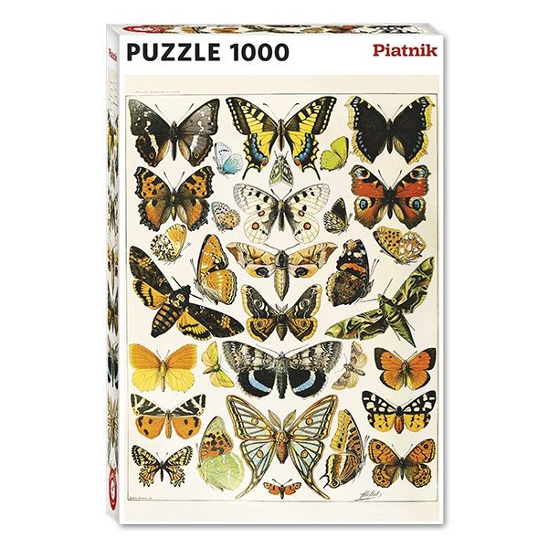 80-05704 1000 pcs, Millot - Butterflies and Moths
