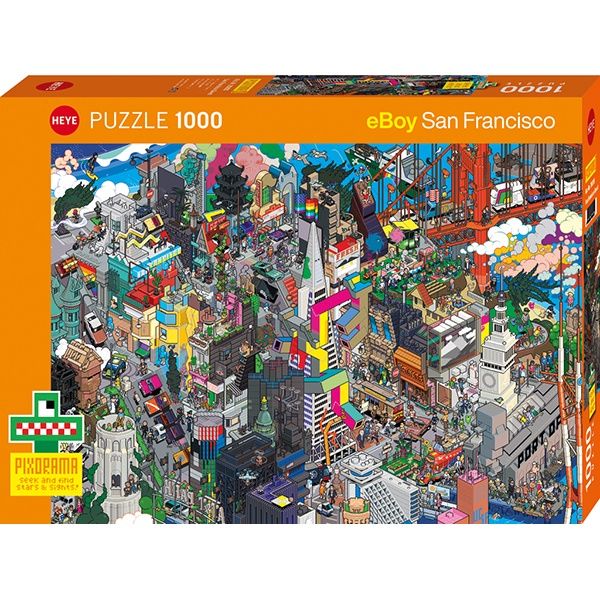78-30055 1000 pcs, Pixorama, San Francisco Quest