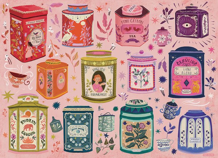 40334 Tea Tin Treasures