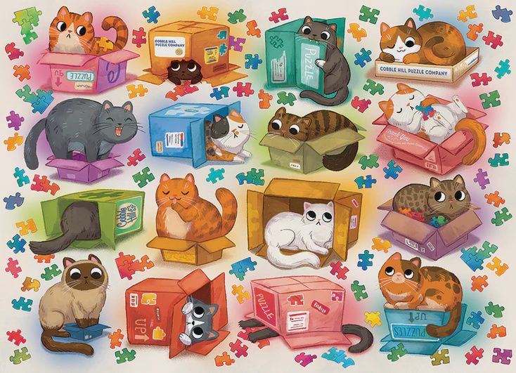 40328 Cats vs. Puzzles