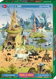 78-30075 500 pcs, Take a Trip!, With Hieronymus Bosch
