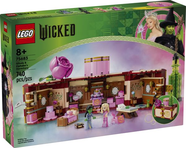 75683 Glinda &amp; Elphaba&#39;s Dormitory CS PK 3