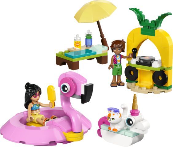 42658 Unicorn &amp; Flamingo Pool Party CS PK 4