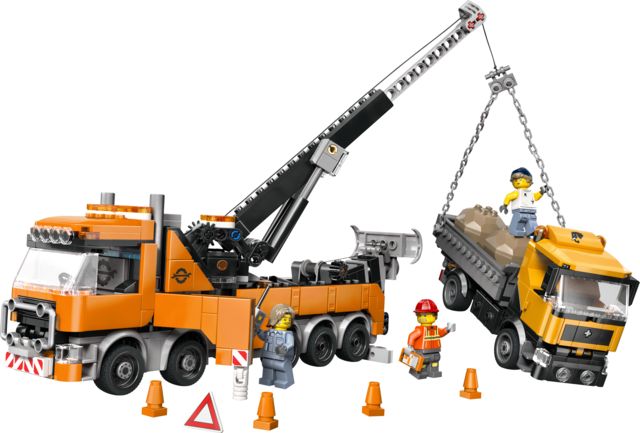 60467 Heavy-Duty Recovery Tow Truck with Crane CS PK 3
