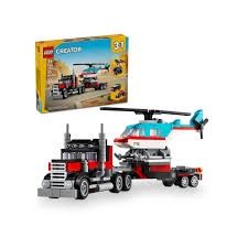 31146 Flatbed Truck with Helicopter CS PK 4