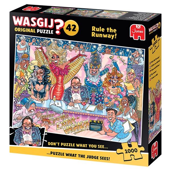 70-00584 1000 pcs, Wasgij Original #42, Rule the runway!