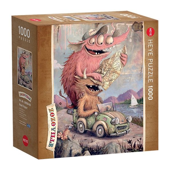 D8-29938-60 1000 pcs, Zozoville, Road Trippin’, square box