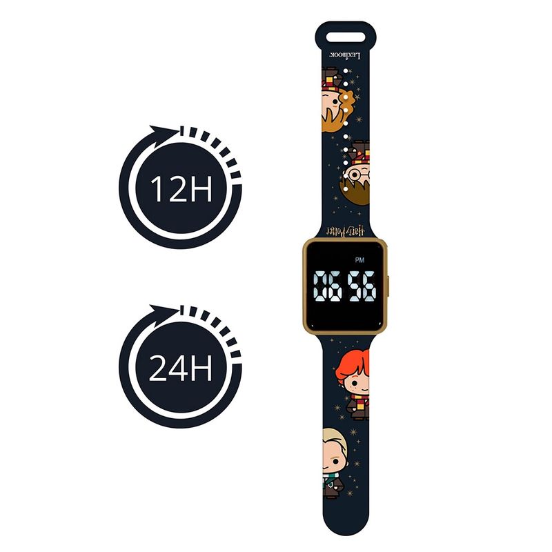 247DMW060HP Lexibook - Digital LED Watch - Harry Potter