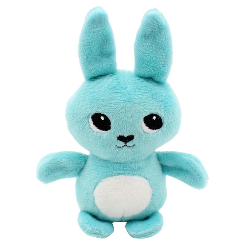 5-74004 Toudou rabbit mom and her baby / Aqua blue