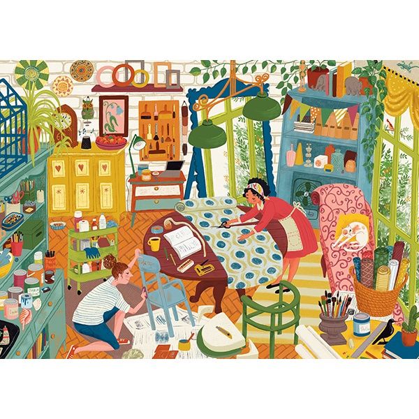 71-00136 1000pc, Upcycling Workshop