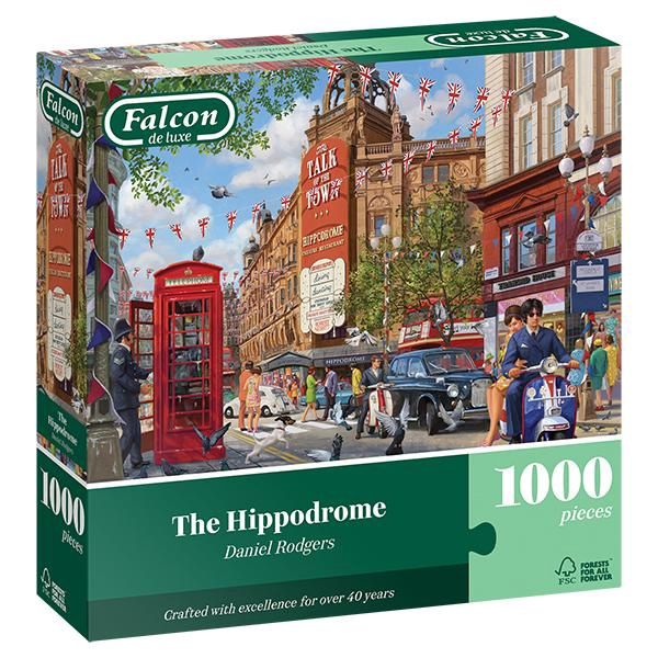 71-00139 1000pc, The Hippodrome