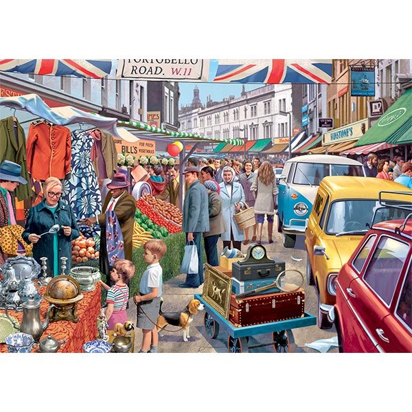 71-00142 1000pc, Portobello Road Market