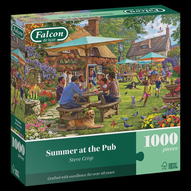 71-00141 1000pc, Summer at the Pub