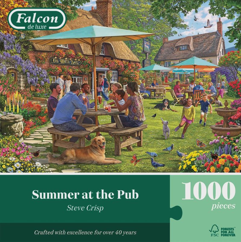 71-00141 1000pc, Summer at the Pub