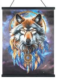 CA-61584 CA Scroll Kit: Enchanted Wolf