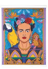 CA-61564 CA Scroll Kit: Frida Kahlo