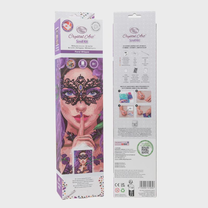 CA-61565 CA Scroll Kit: Floral Whisperer