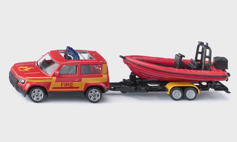 SK-1608 LAND ROVER DEFENDER WITH BOAT