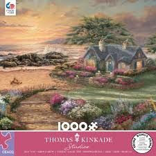 CEA 3310-103 1000PC THOMAS KINKADE ASST (6) BL Seasice Cottage