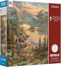CEA 3310-105 1000PC THOMAS KINKADE ASST (6) BL Lakeside Splendor